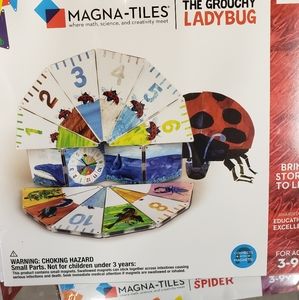 The grouchy lady bug magna tiles NEW